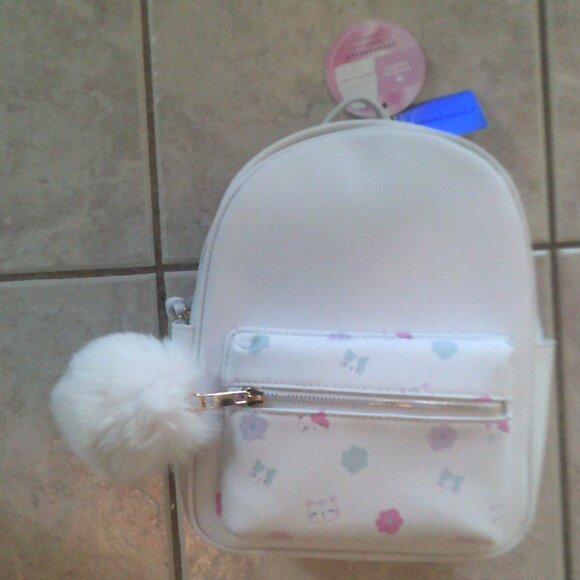 LAST CHANCE UNDERONESKY DECORATIVE BACKPACK Kitty Kitten Cat Under One Sky - Picture 2 of 5